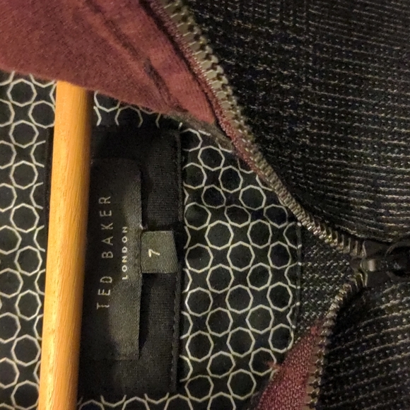 Ted Baker men's quarter-zip sweater/sweatshirt - size UK 7 (men's XXL) - Picture 2 of 6